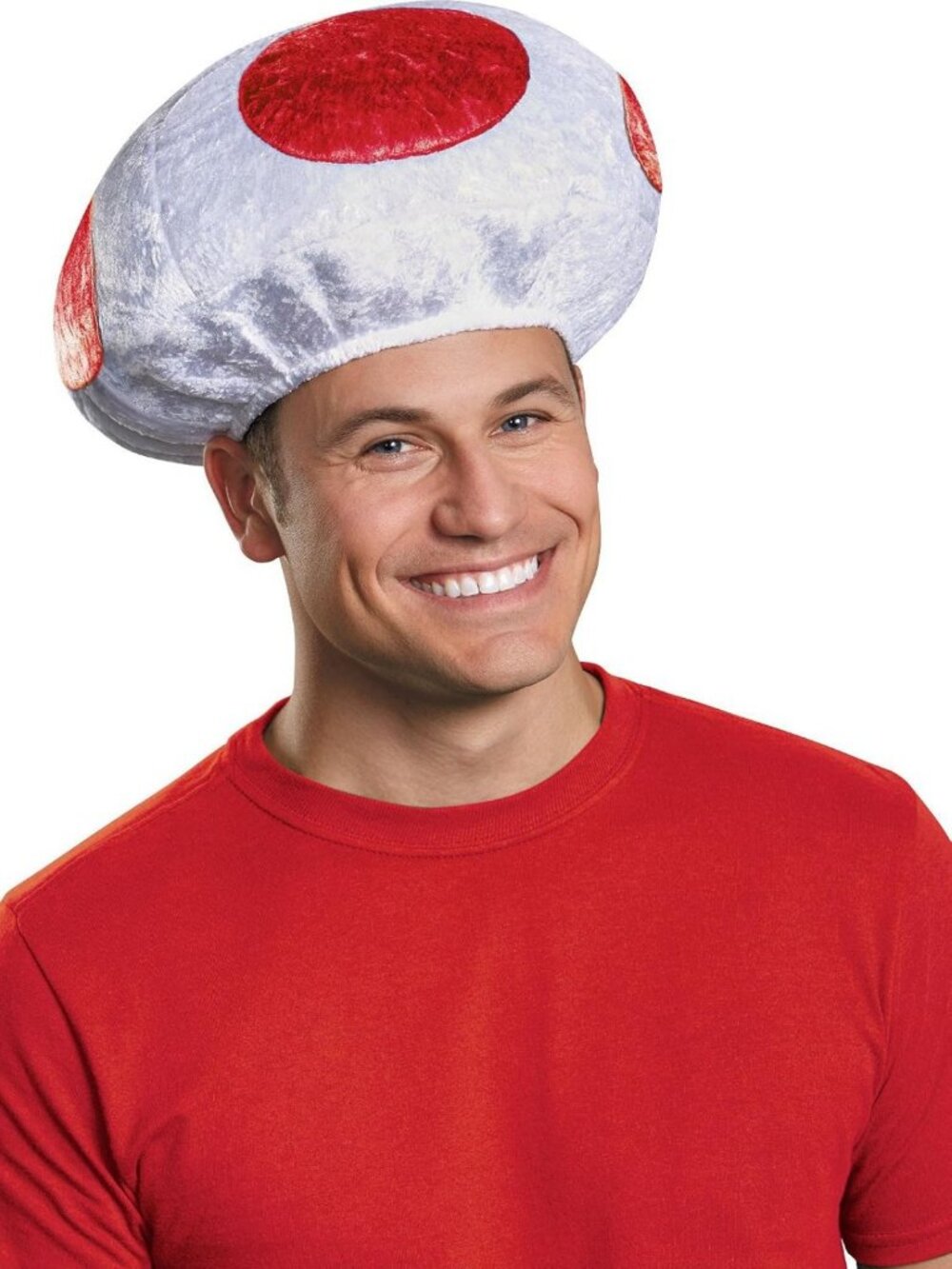 Men's Red Mushroom Hat - Fun Costume Accessory for Parties & Festivals